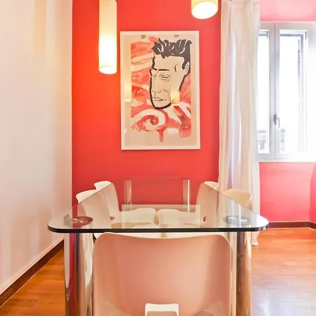 公寓 Porta Portese Colorful Flat